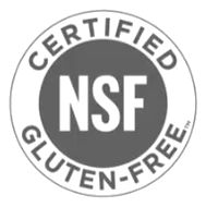 NSF Certified Gluten-Free
